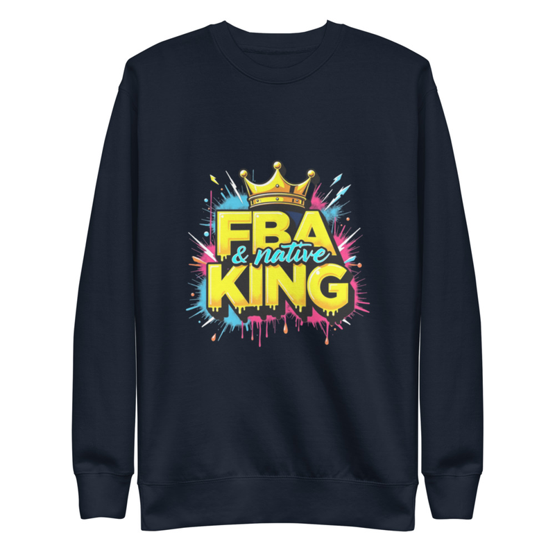 FBA & Native King Unisex Cotton Sweatshirt