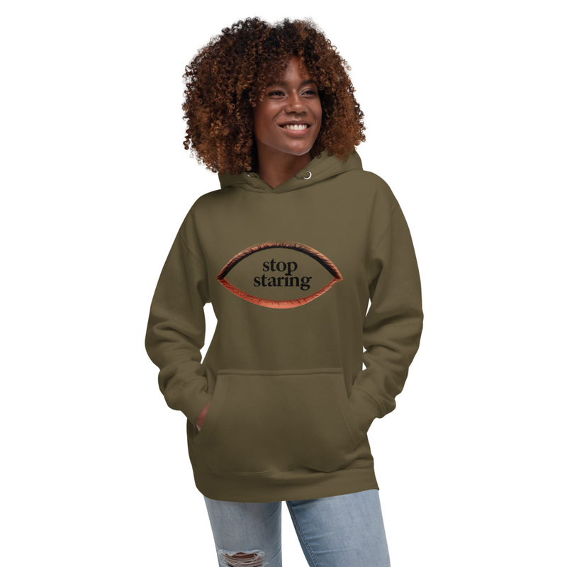 Stop Staring Unisex Hoodie