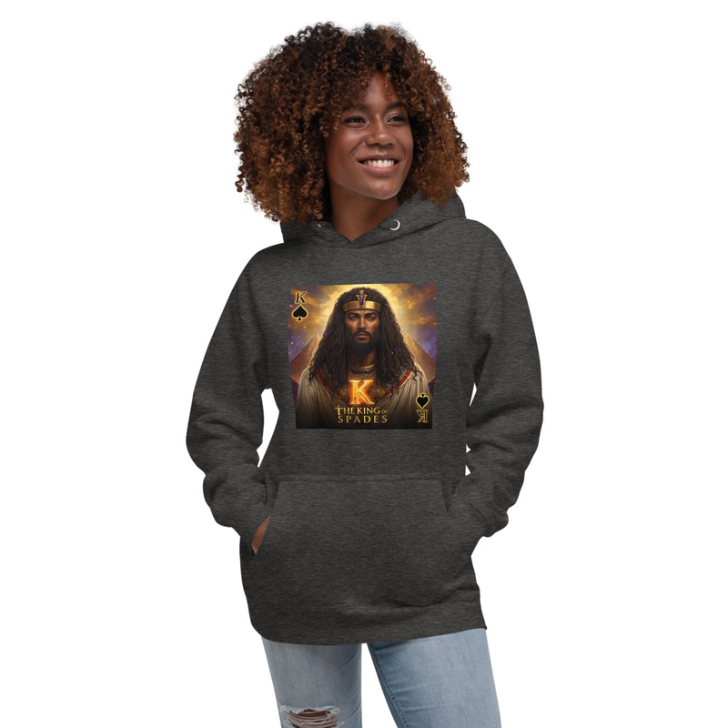 King  Of Spades Unisex Cotton Hoodie