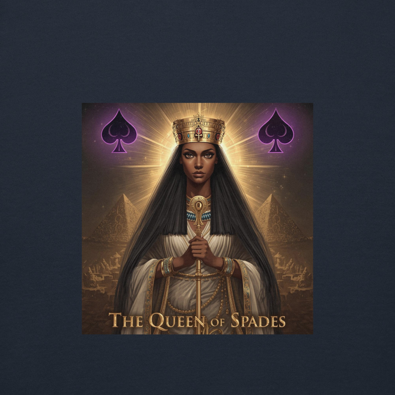 Queen Of Spades Unisex Cotton Sweatshirt