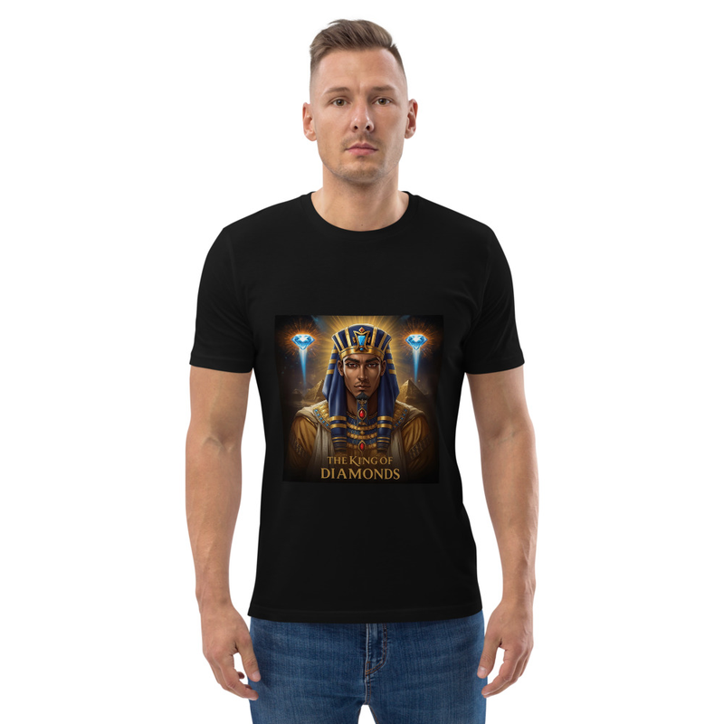King Of Diamonds Unisex Organic Cotton T-Shirt