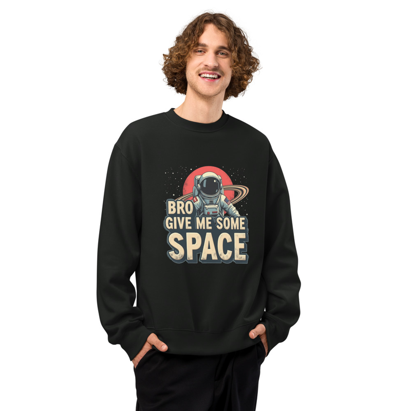 Give Me Space Oversized Heavyweight Sweatshirt