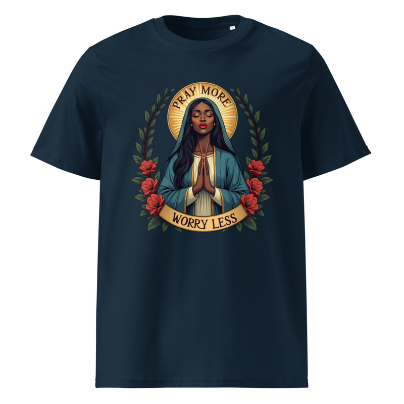 Pray More Unisex Organic Cotton T-shirt