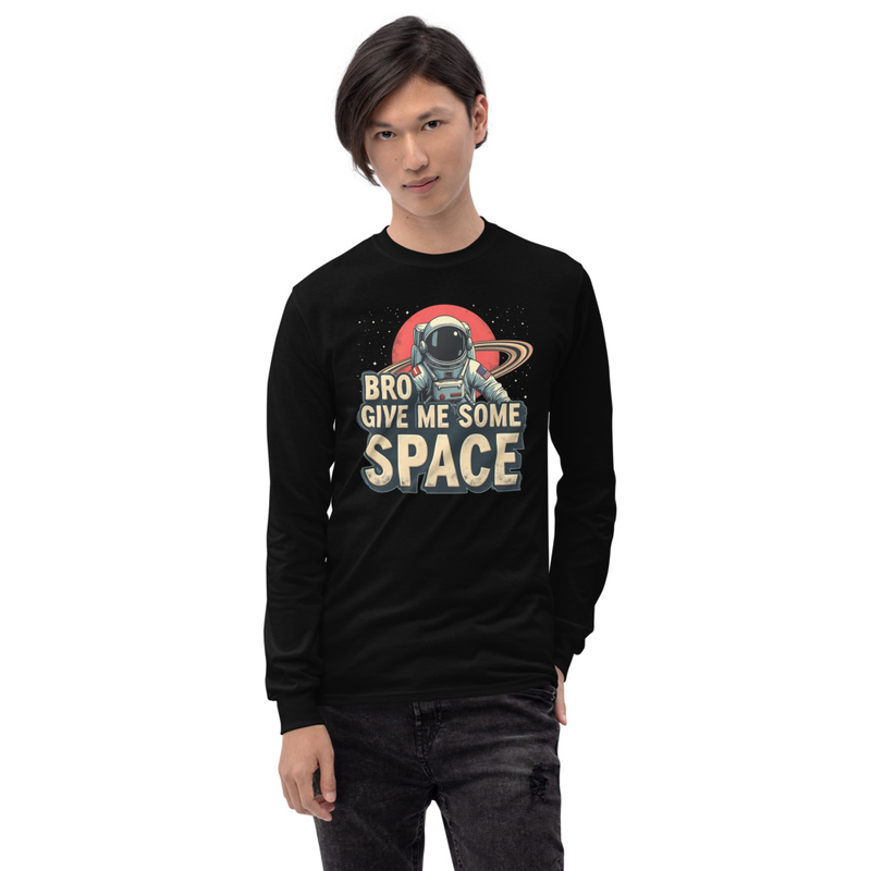 Give Me Space Men’s Long Sleeve Shirt