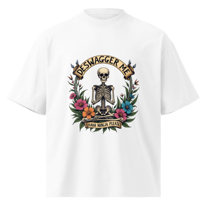 Deswagger Me Unisex Organic Oversized High Neck Tee