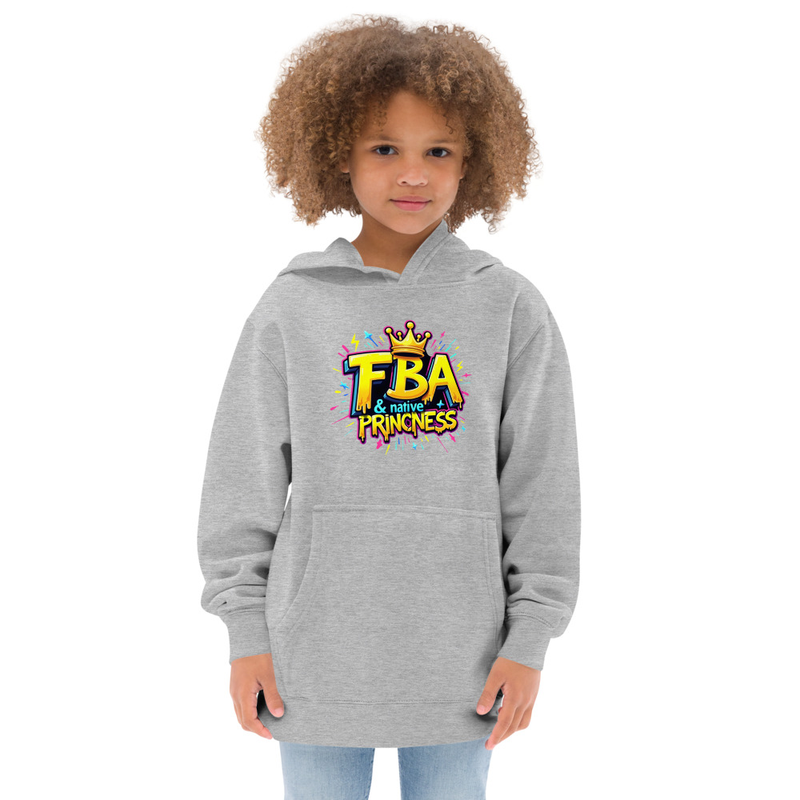 FBA & Native Princess Kids Fleece Cotton Hoodie