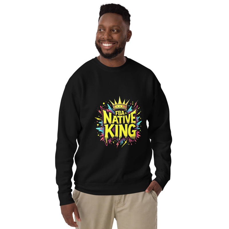 FBA & Native King Unisex Cotton Sweatshirt