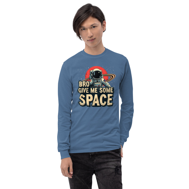 Give Me Space Men’s Long Sleeve Shirt