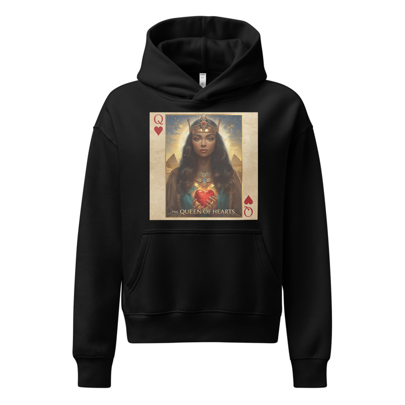 Queen of Hearts Women’s Relaxed Hoodie
