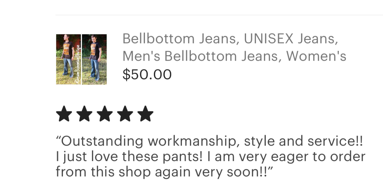 Retro Flared Unisex Jeans