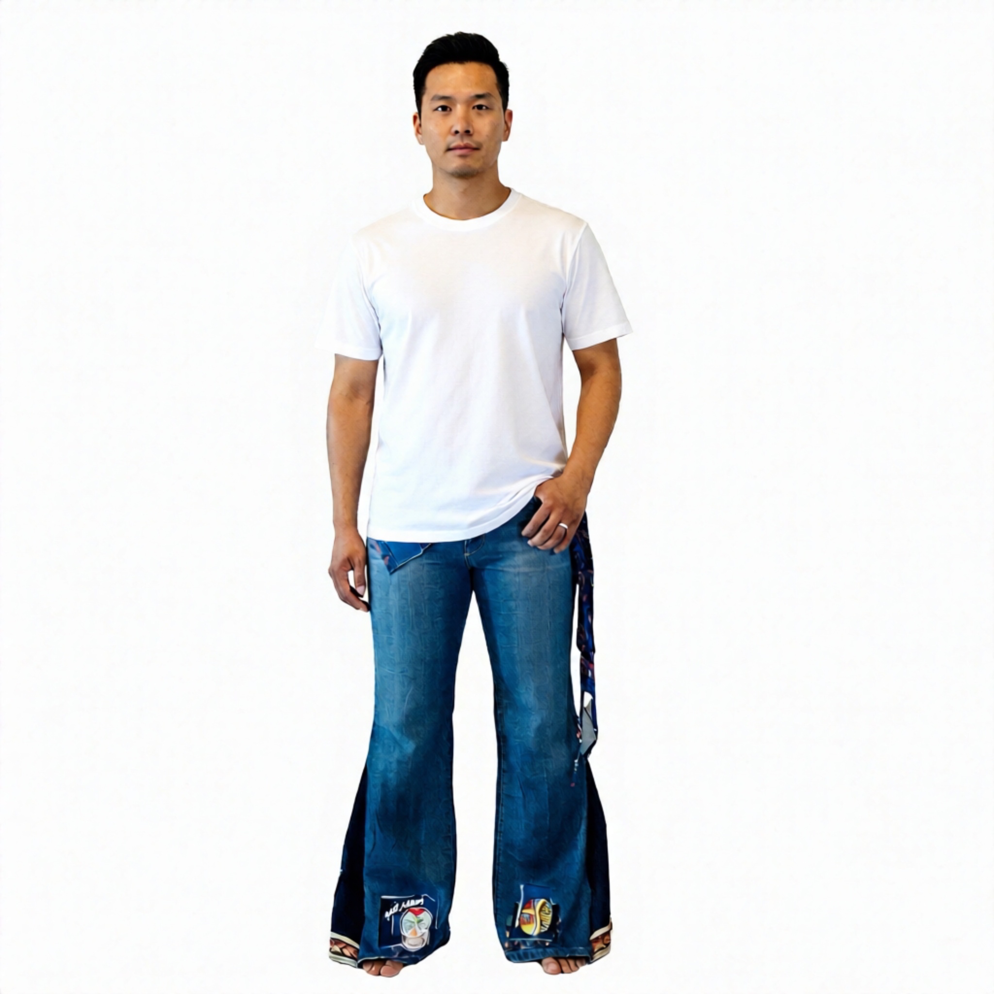 Retro Flared Unisex Jeans