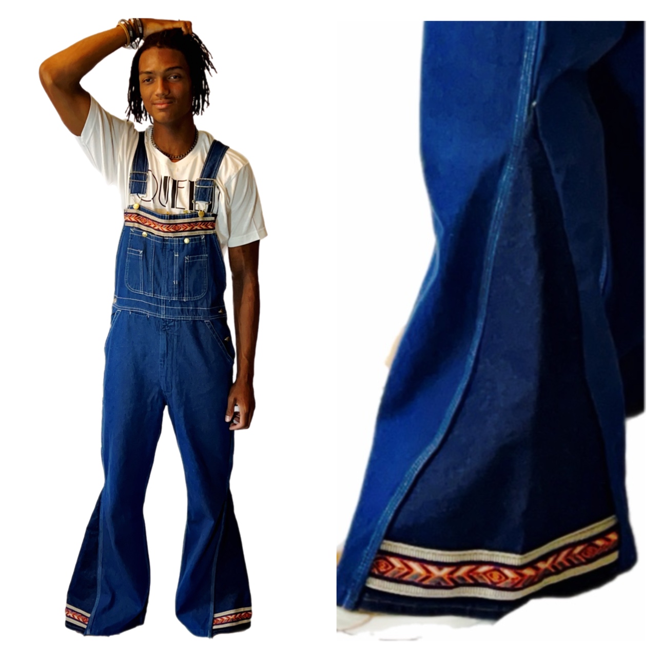 Vintage Denim Overalls