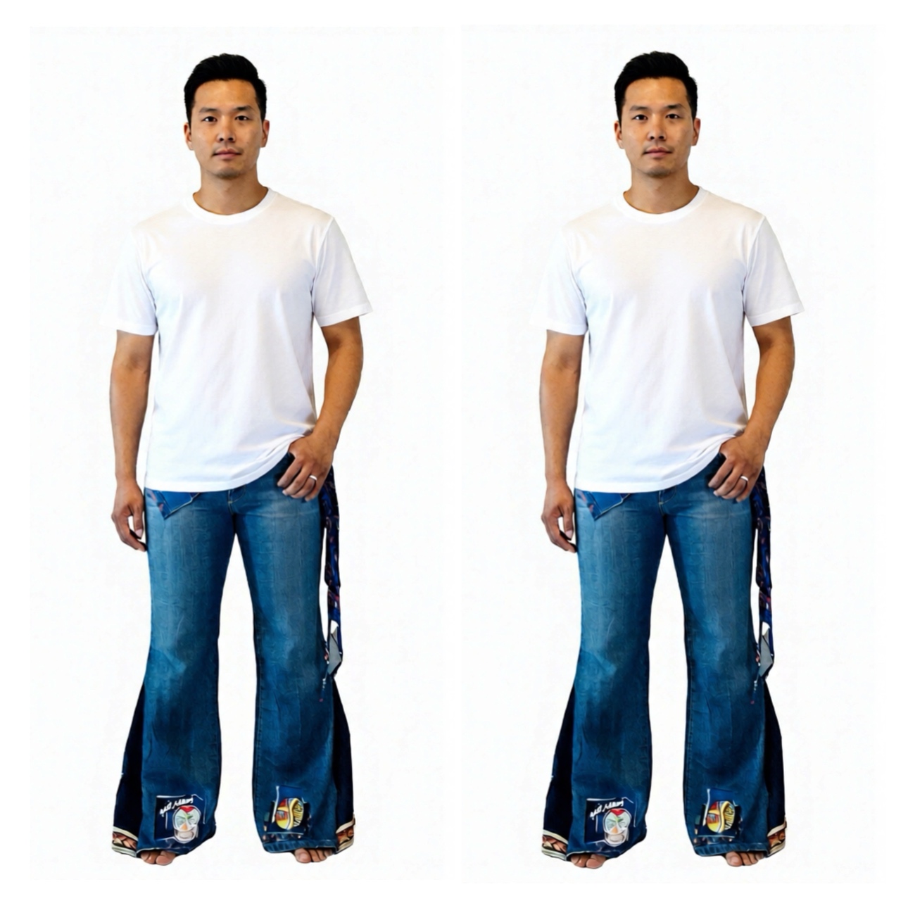 Retro Flared Unisex Jeans