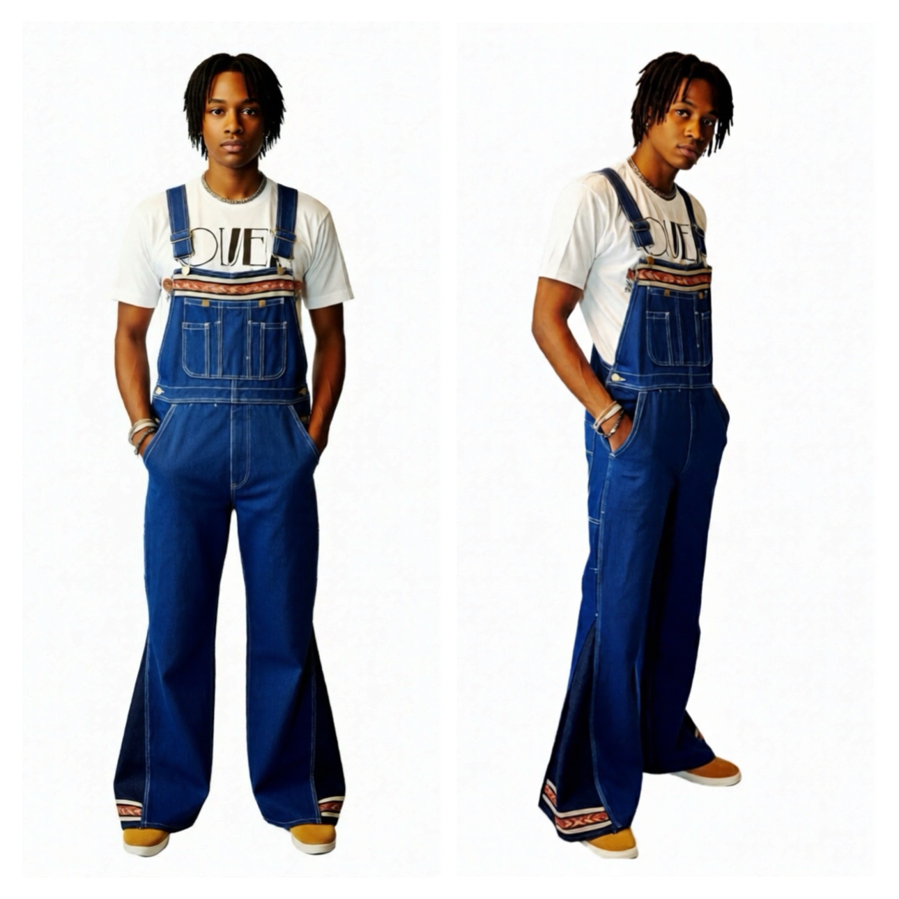 Vintage Denim Overalls