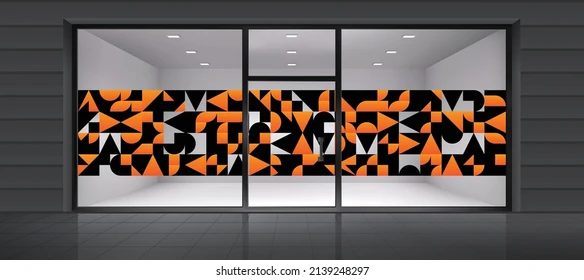 Office Printed Glass Film