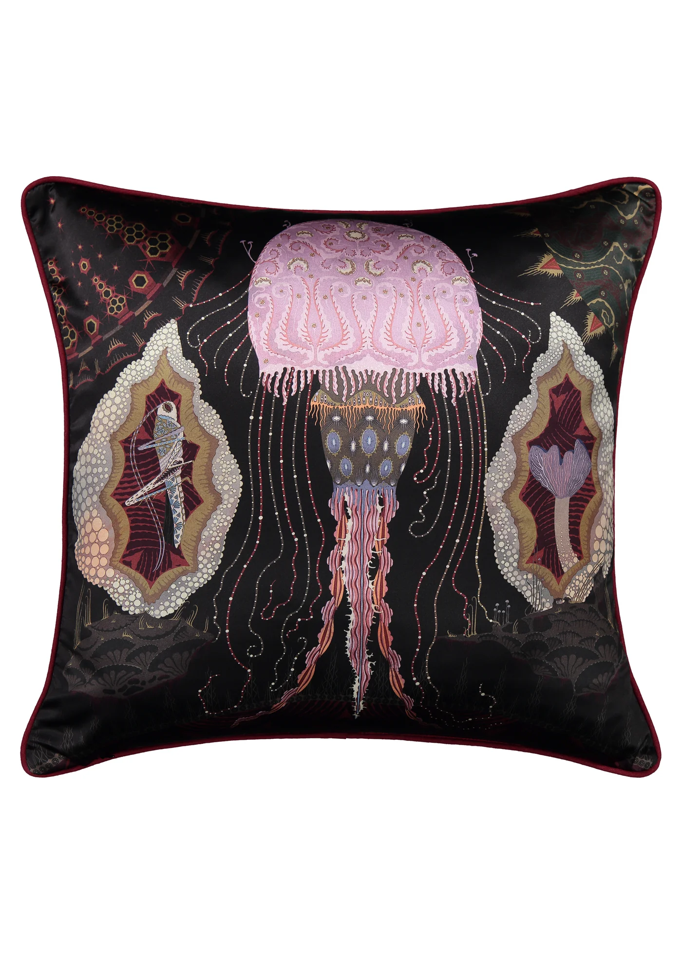 Cosmic Jellyfish dekoratyvinės pagalvės užvalkalas