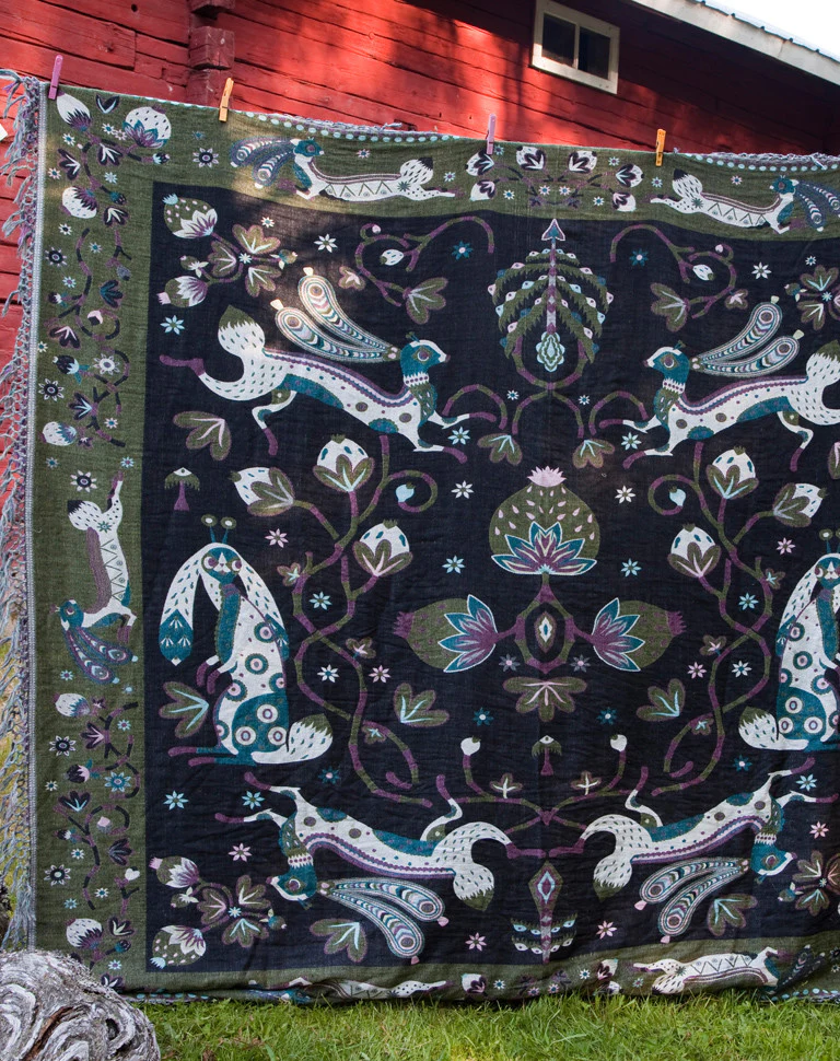 200x180 cm Rabbit Forest pledas