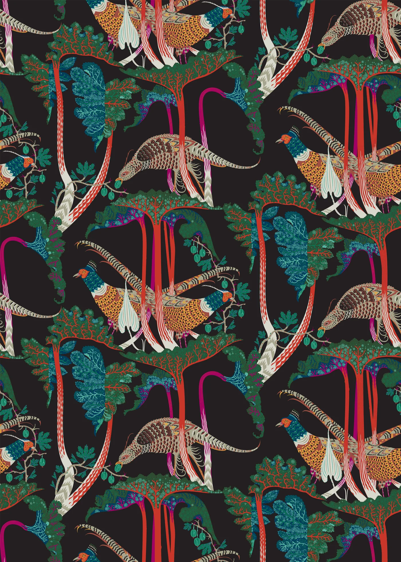 Tapetai Pheasants and Rhubarbs