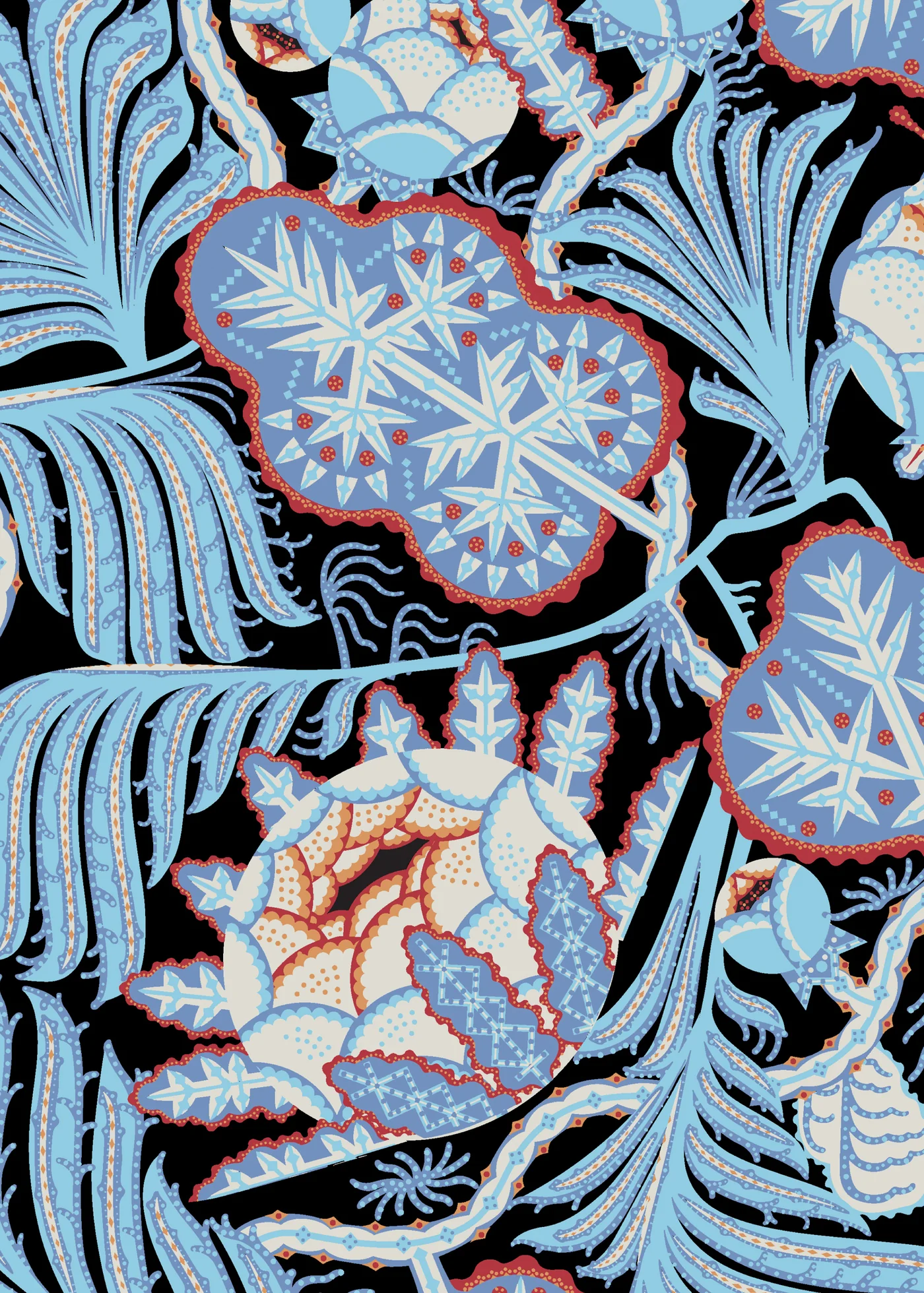 Tapetai Iceflower