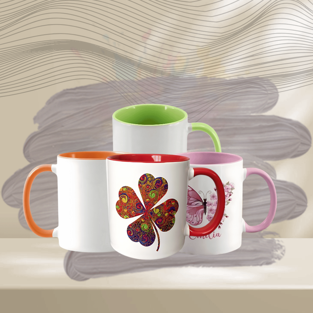 Tazas de colores