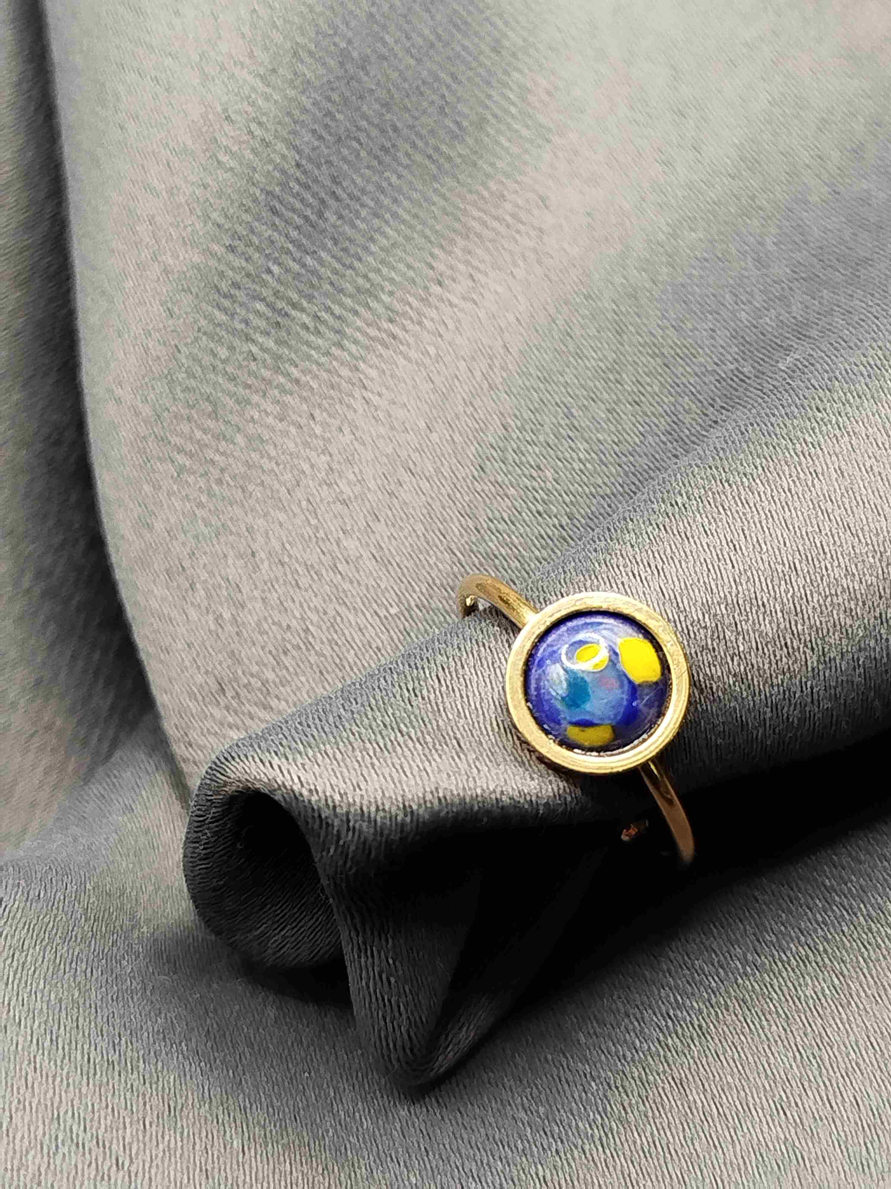 Bague Piccoli bleu jaune