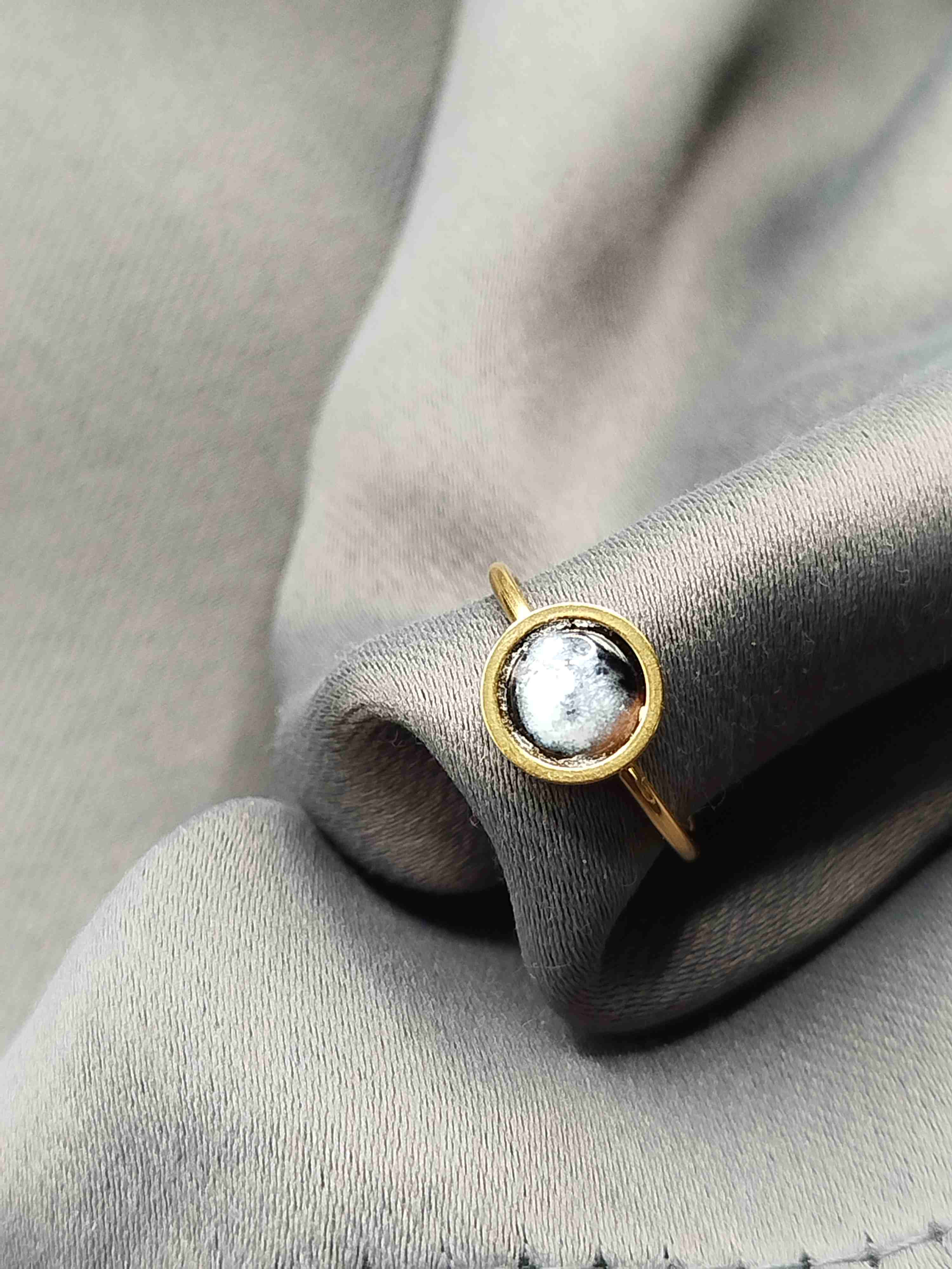 Bague Piccoli noir blanc