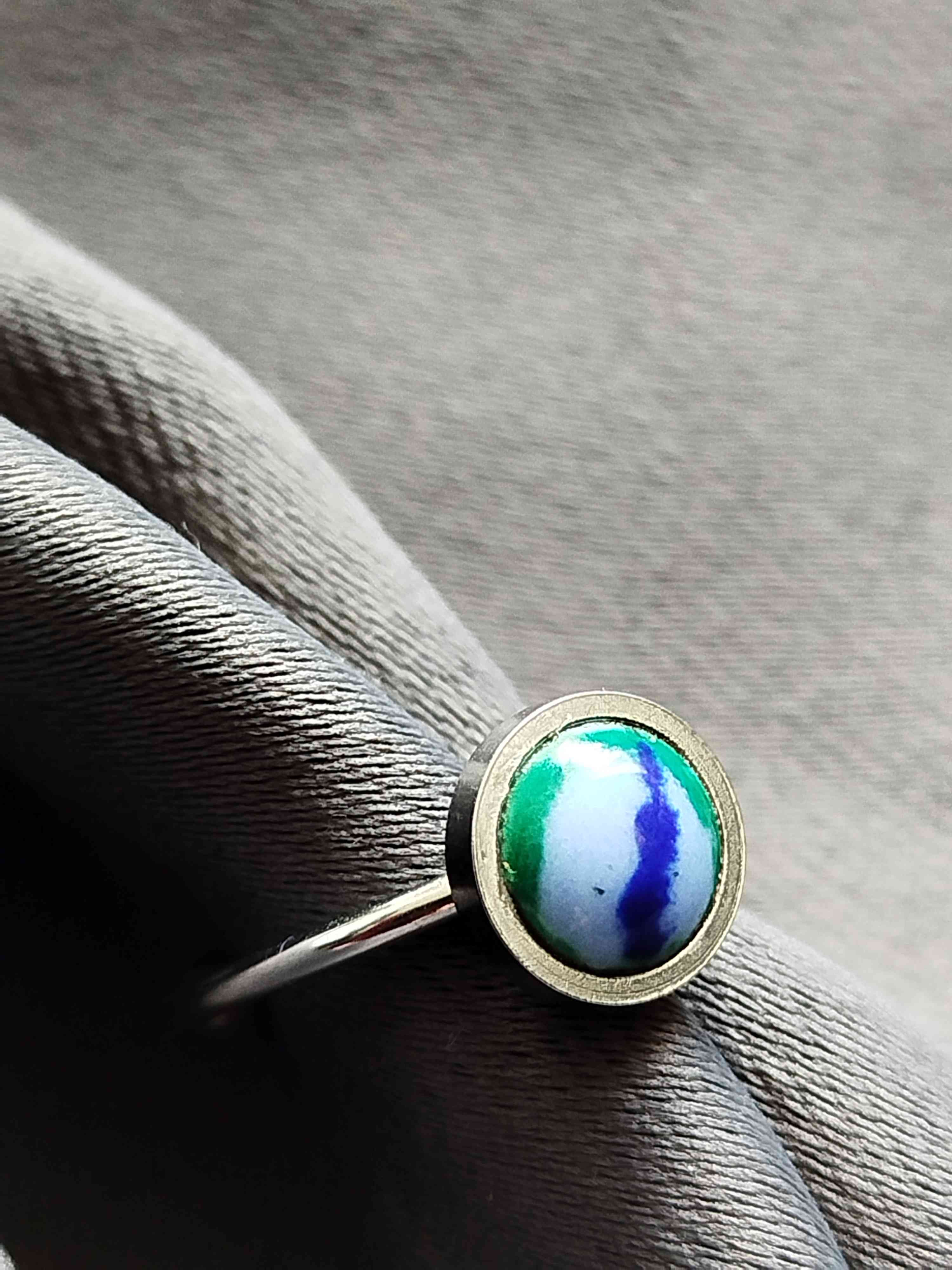Bague Piccoli verte et bleu
