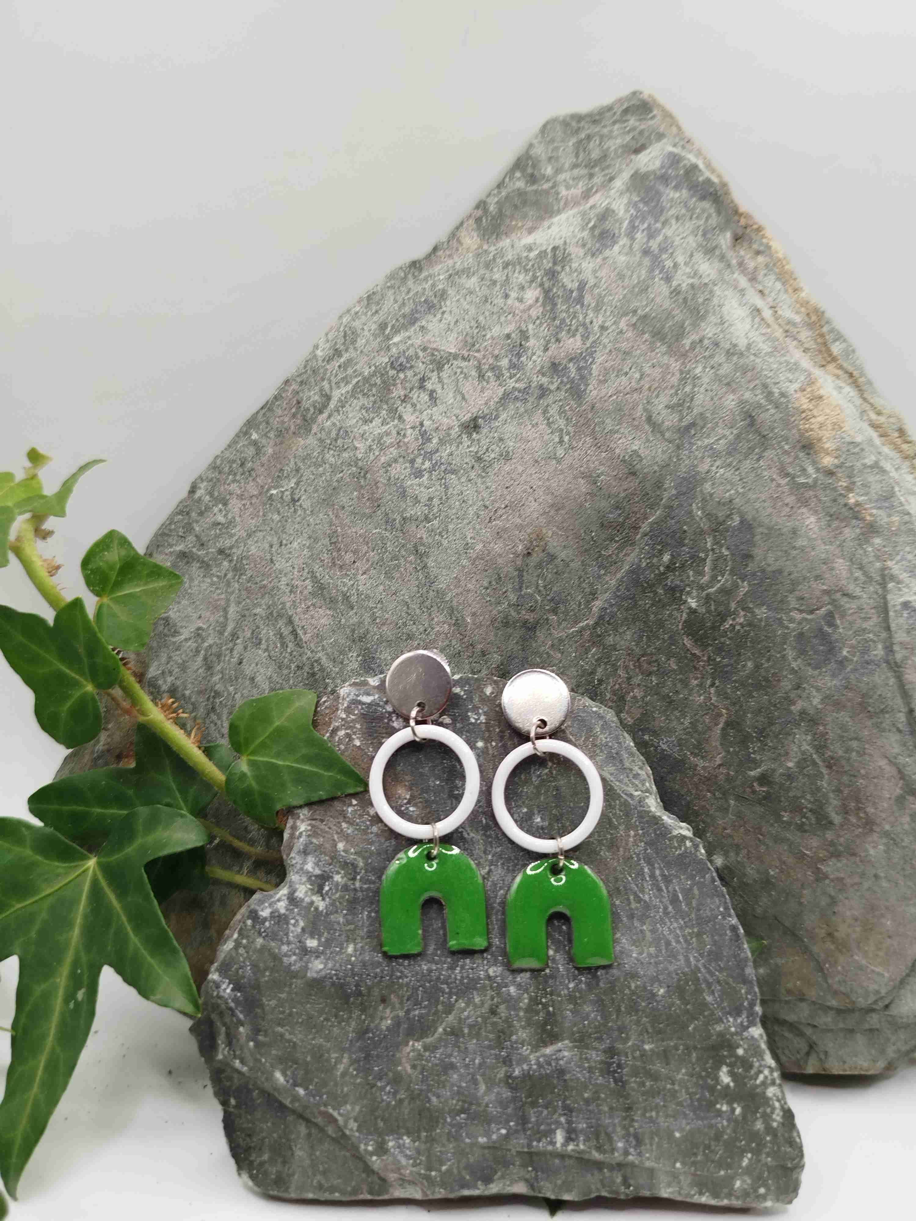 Boucles d'oreilles Uvert