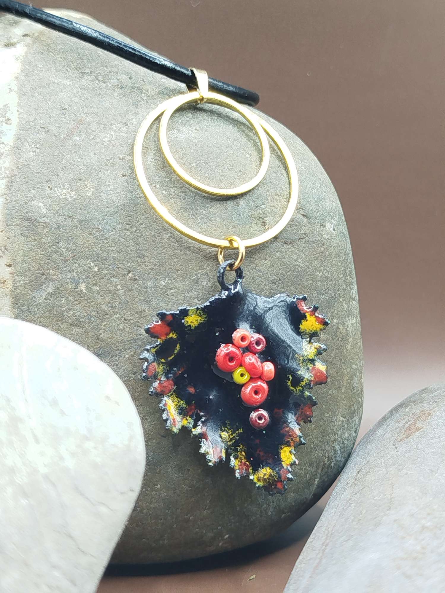 Collier et médaillon Foglia 