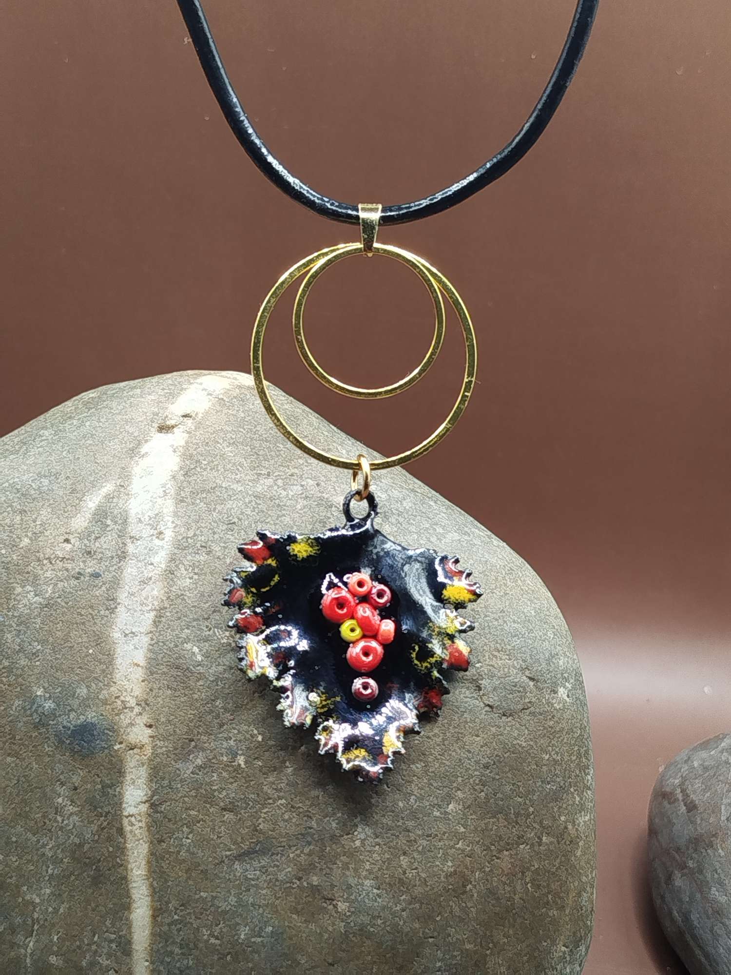 Collier et médaillon Foglia 