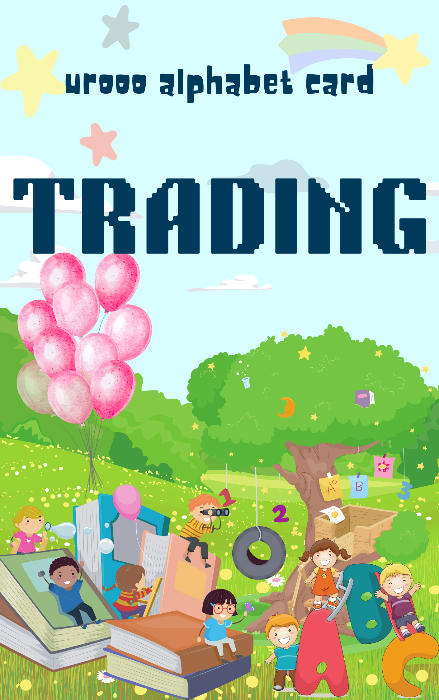 Urooo Alphabet Card - TRADING