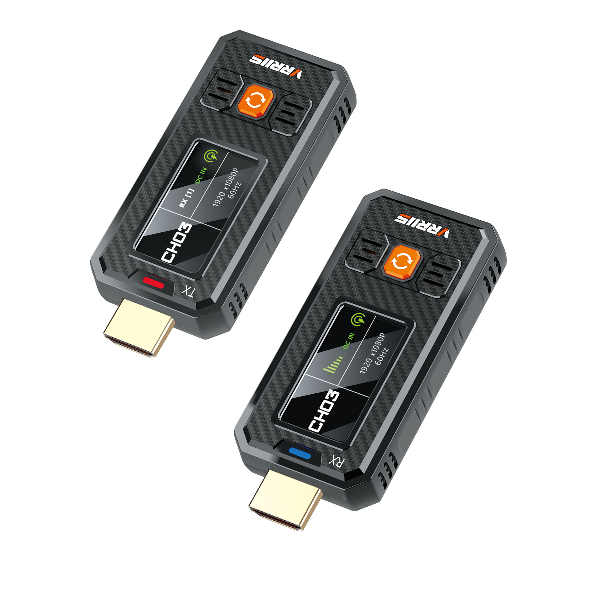 Mini 350M1150FT Screen Display Change 20 Frequency Band Wireless Video Transmitter and Receiver