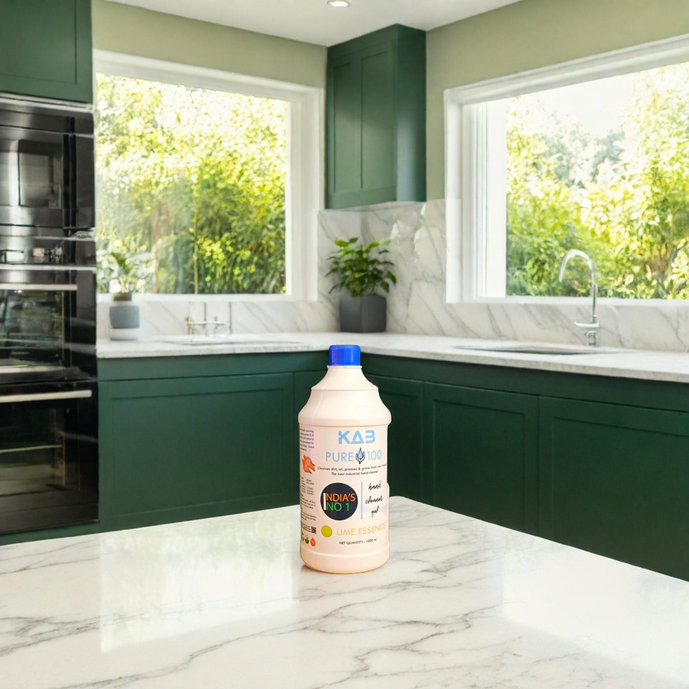 KAB Pure 100 Hand Cleaner Gel (1000ml)