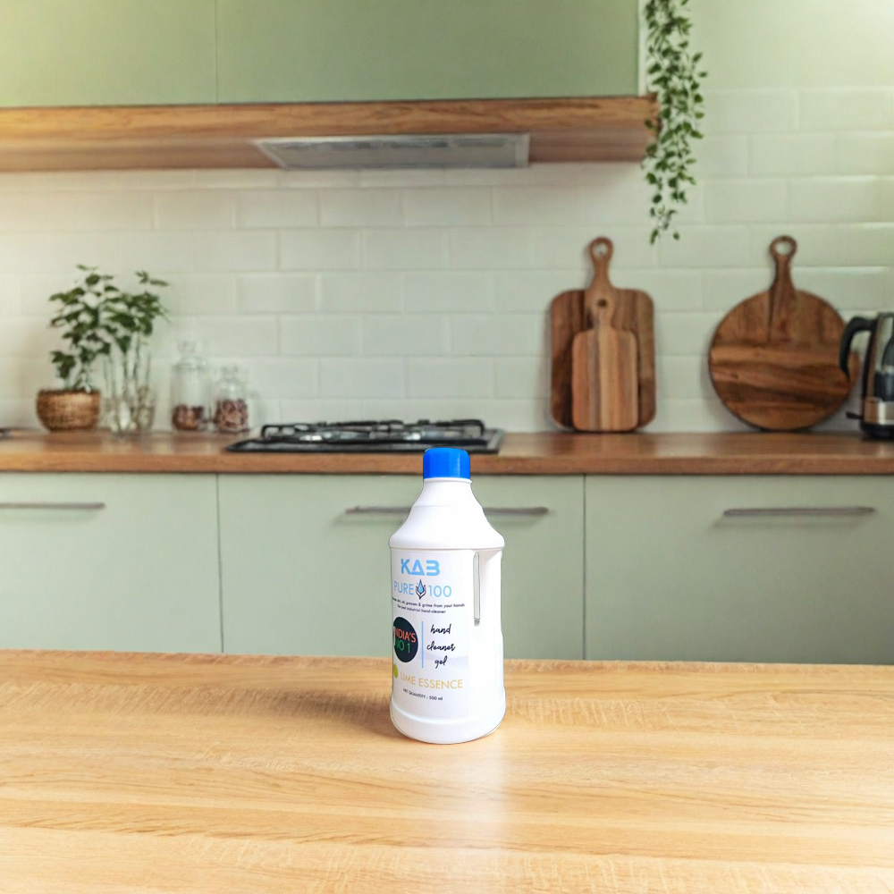 KAB PURE 100 HAND CLEANER GEL (500ml)