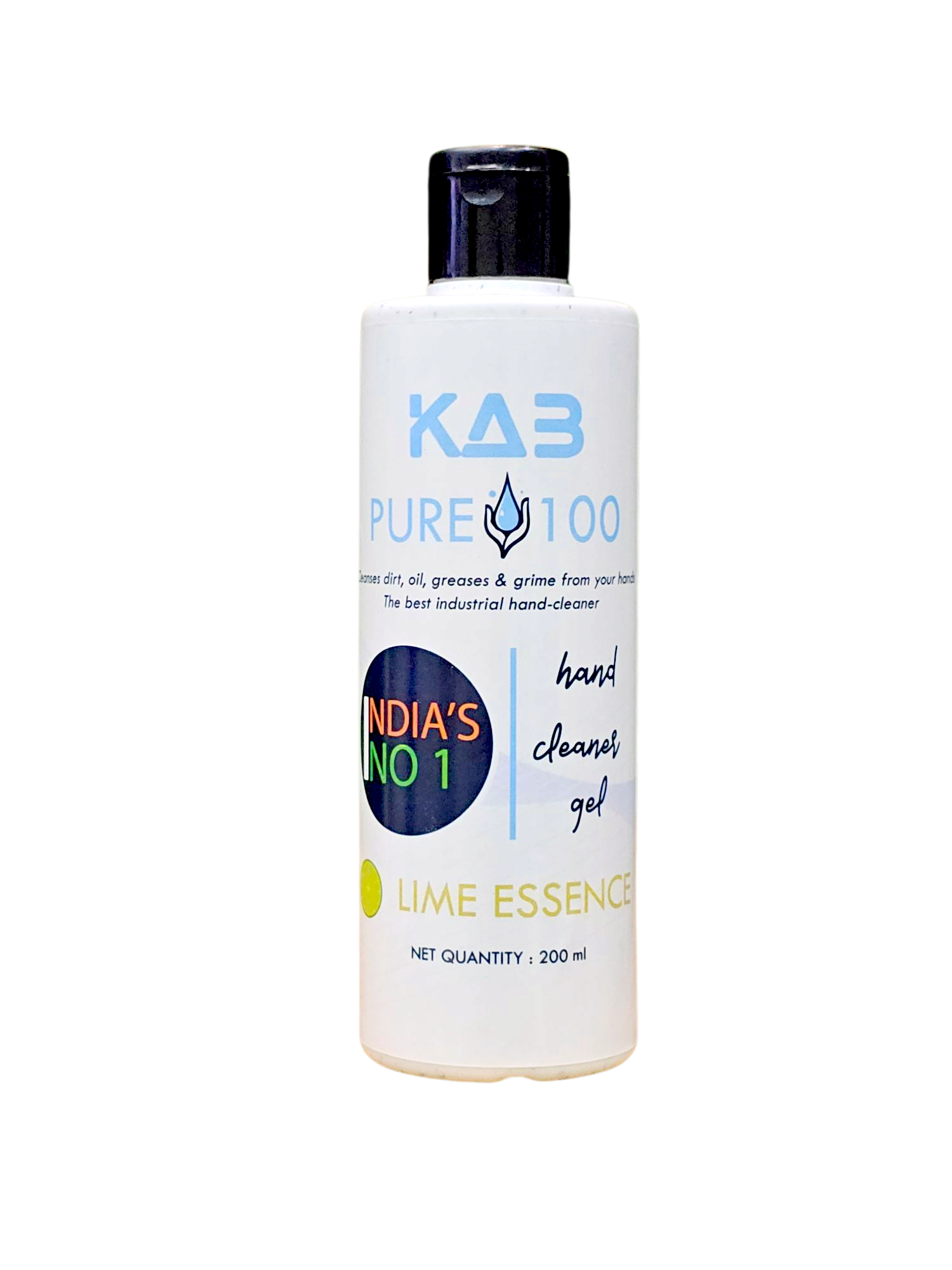 KAB PURE 100 HAND CLEANER GEL (200ml)
