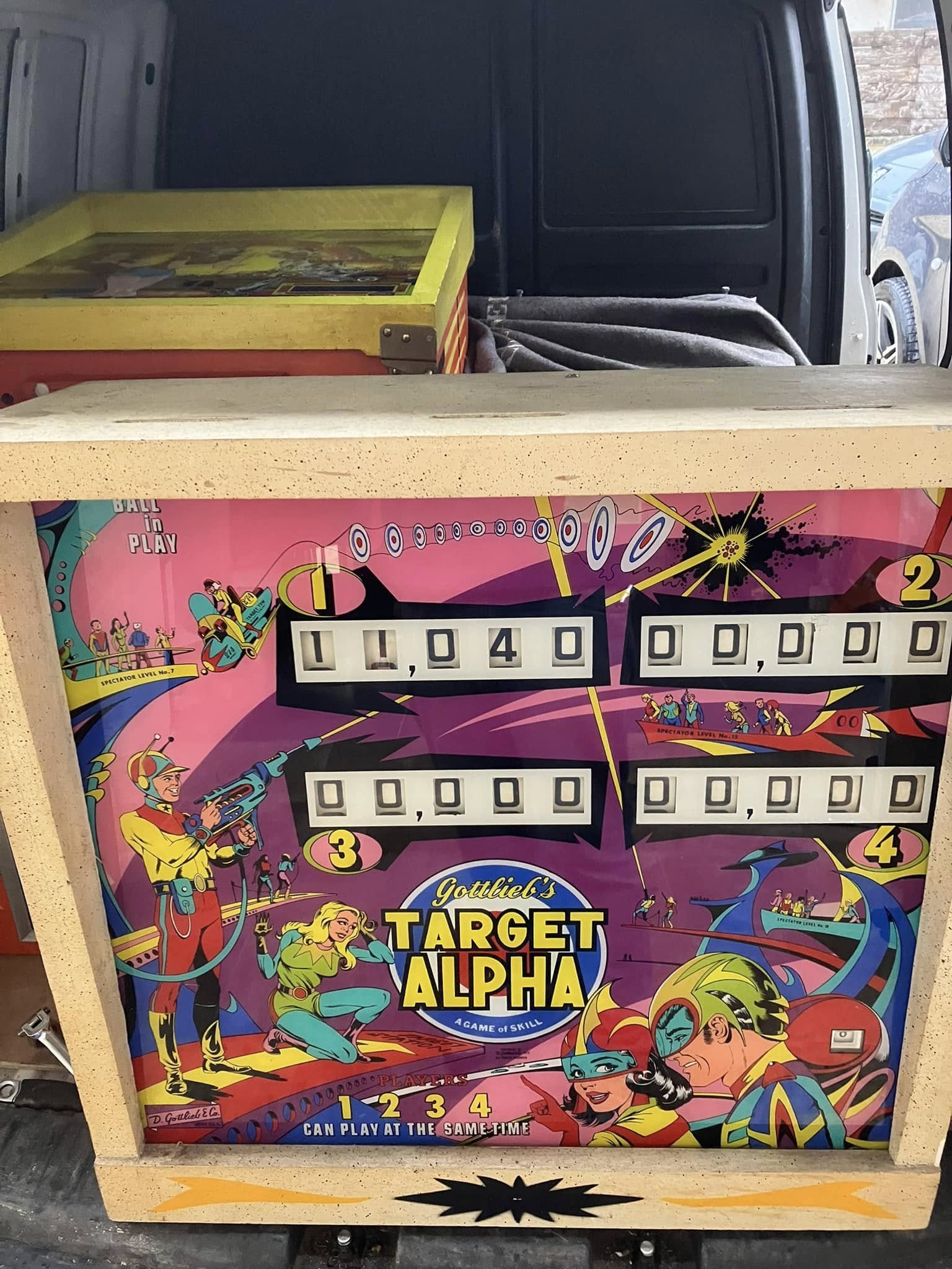 Flipper Target Alpha 1976 Depot Vente