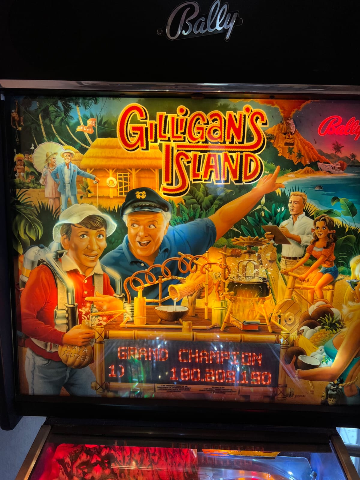 Flipper Gilligan’s Island Bally
