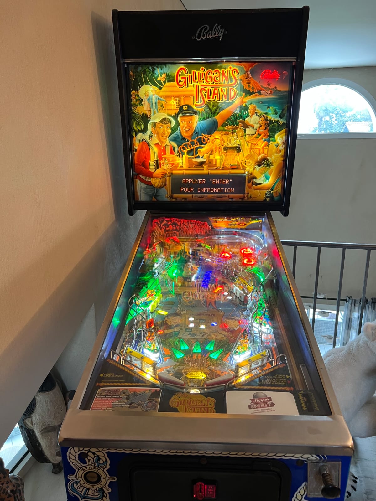 Flipper Gilligan’s Island Bally