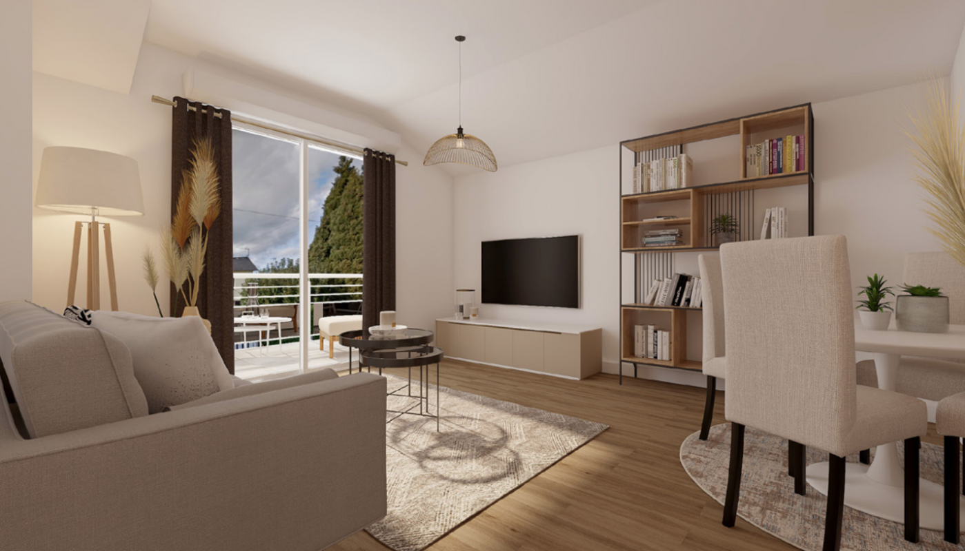 Appartement + Parking Bihorel (76420)