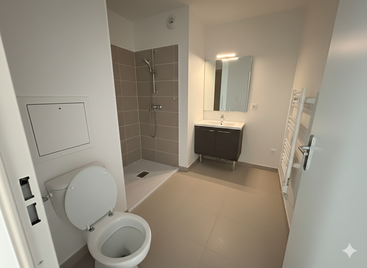 Appartement neuf à Déville-lès-Rouen : 3 chambres et grande terrasse