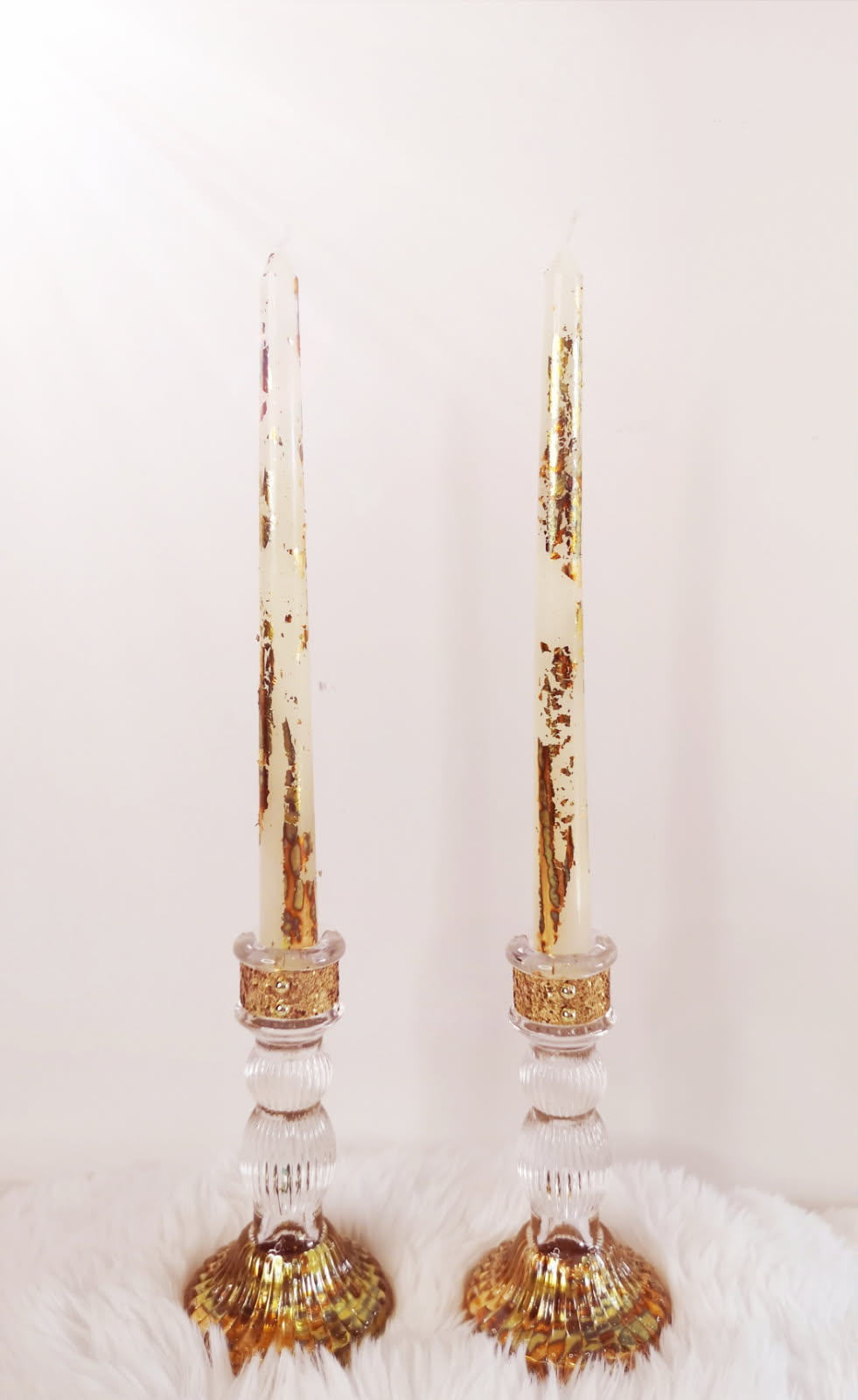 Bougeoir transparent