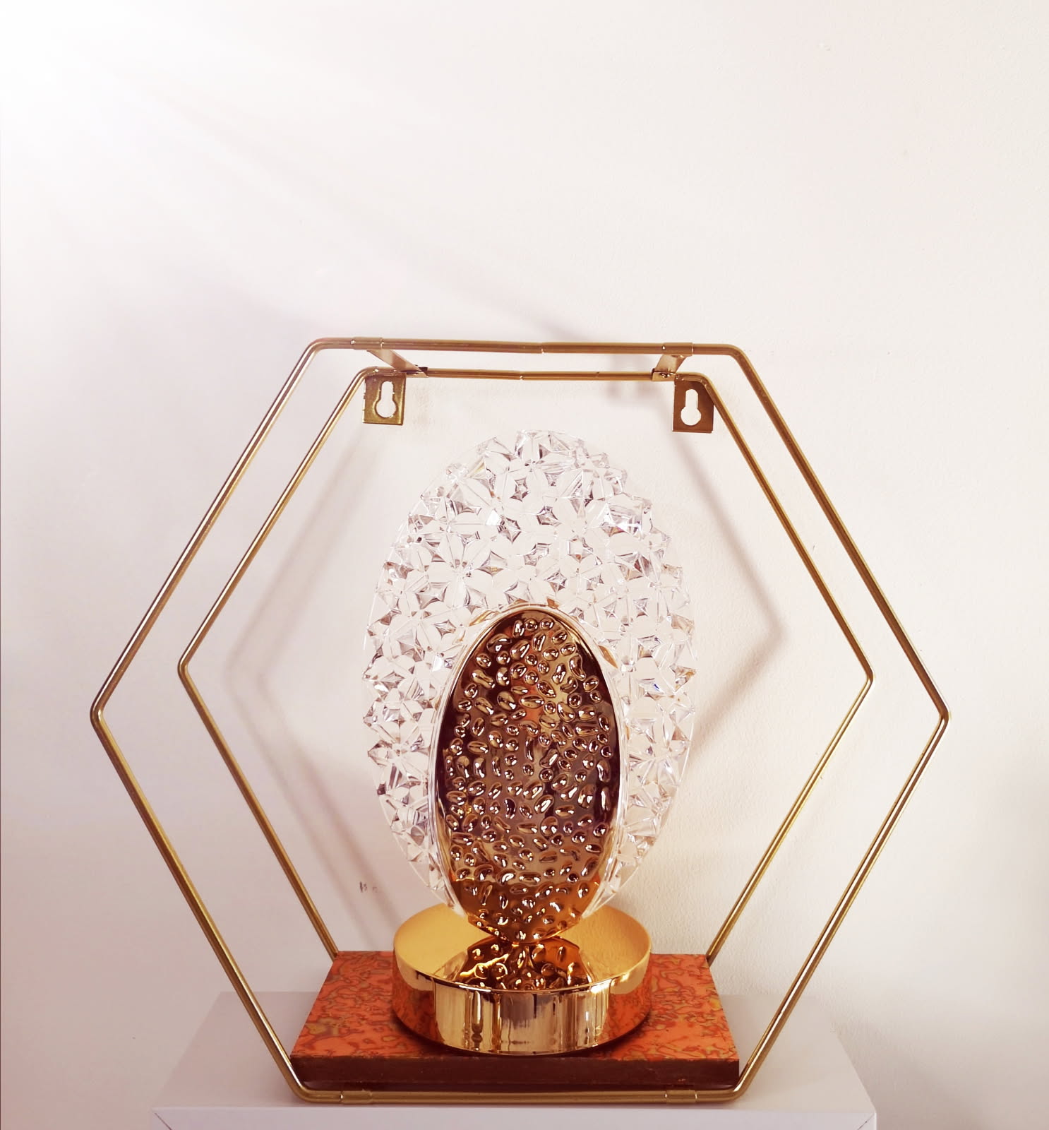 Petite lampe cristal