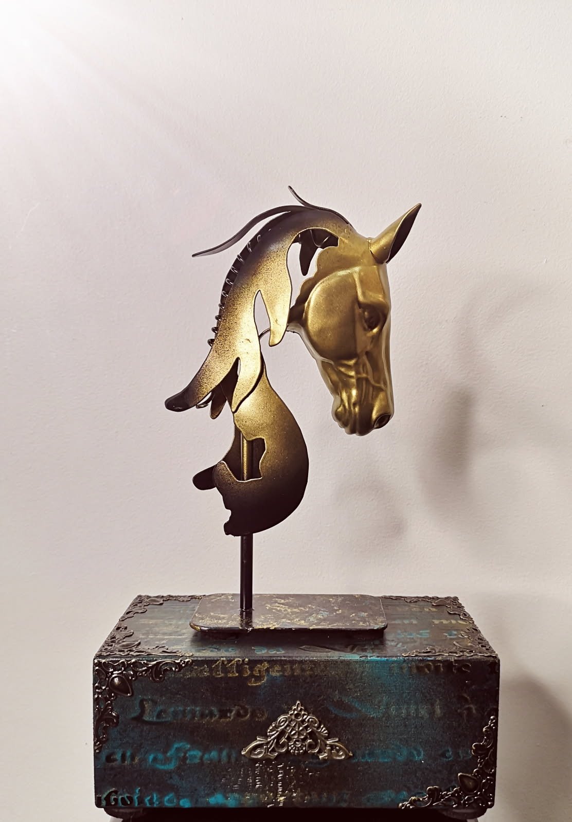 Grande statue chaval