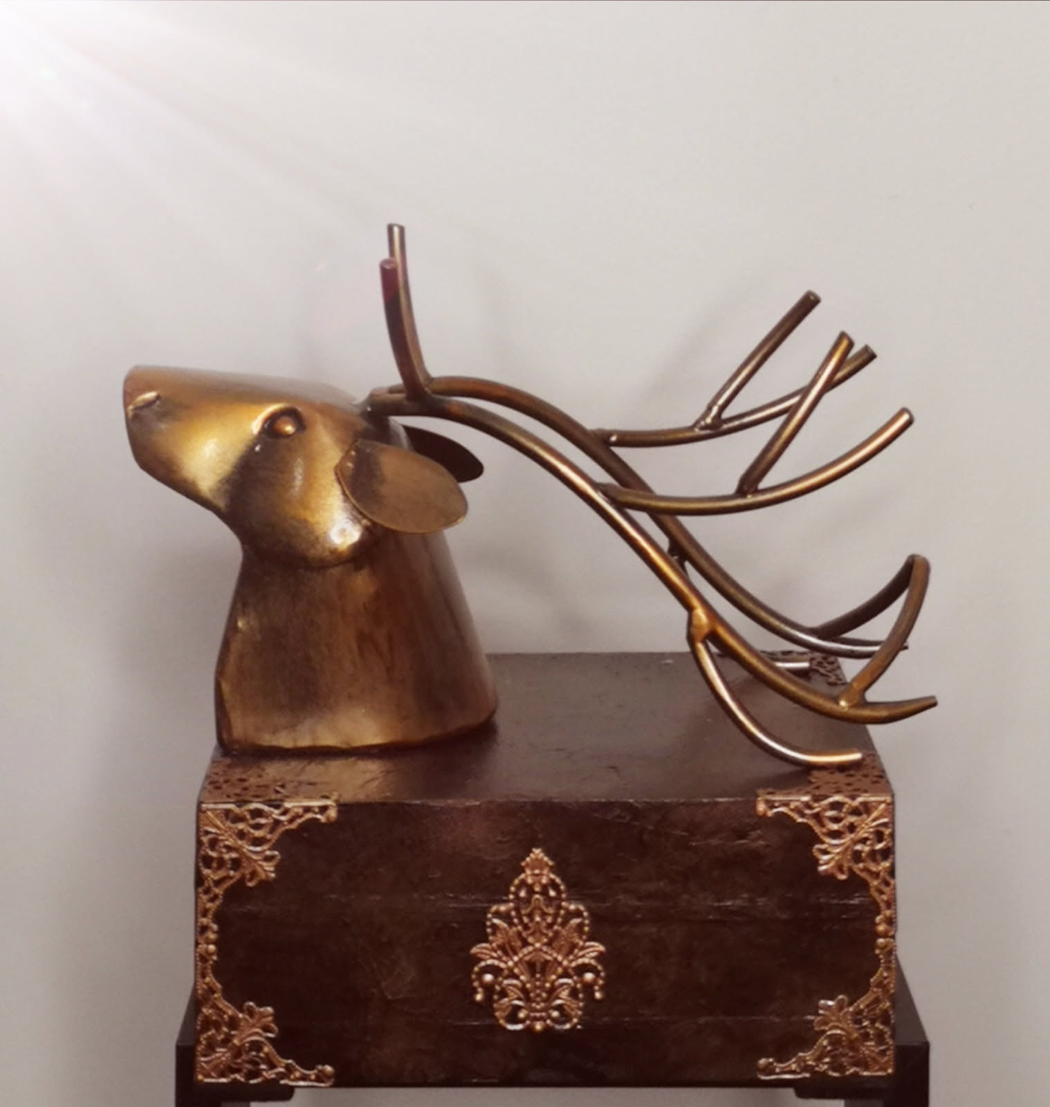 Porte bouteille Cerf