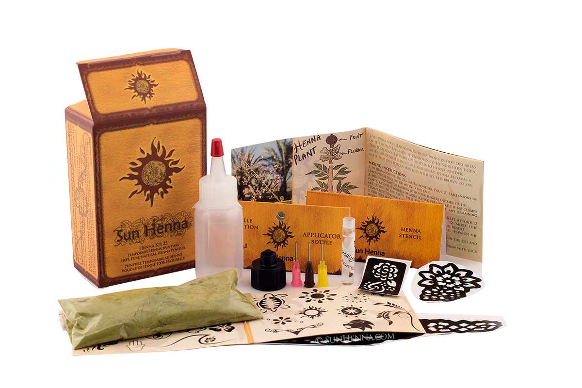 Sun Henna Kit 25