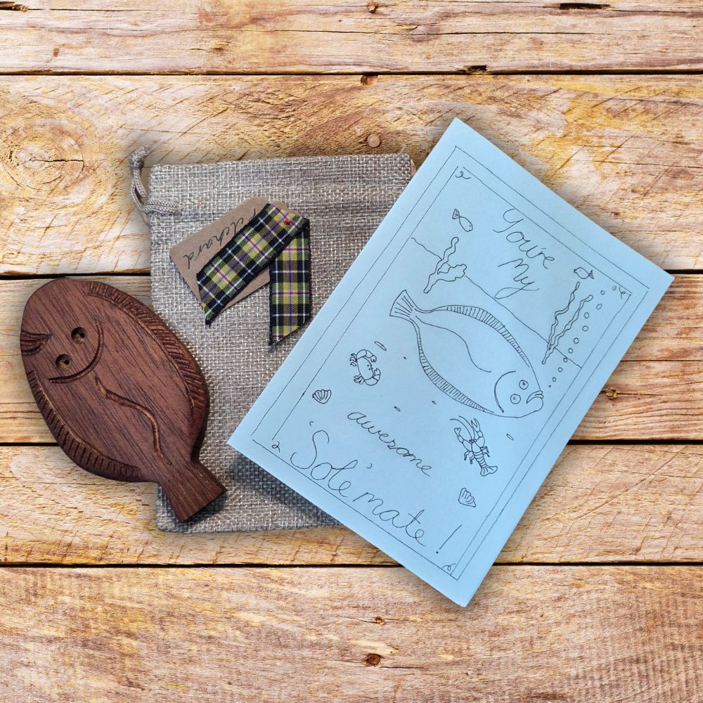 Falmouth 'Sole' Mate | Humorous Valentine's Gift For Him or Her