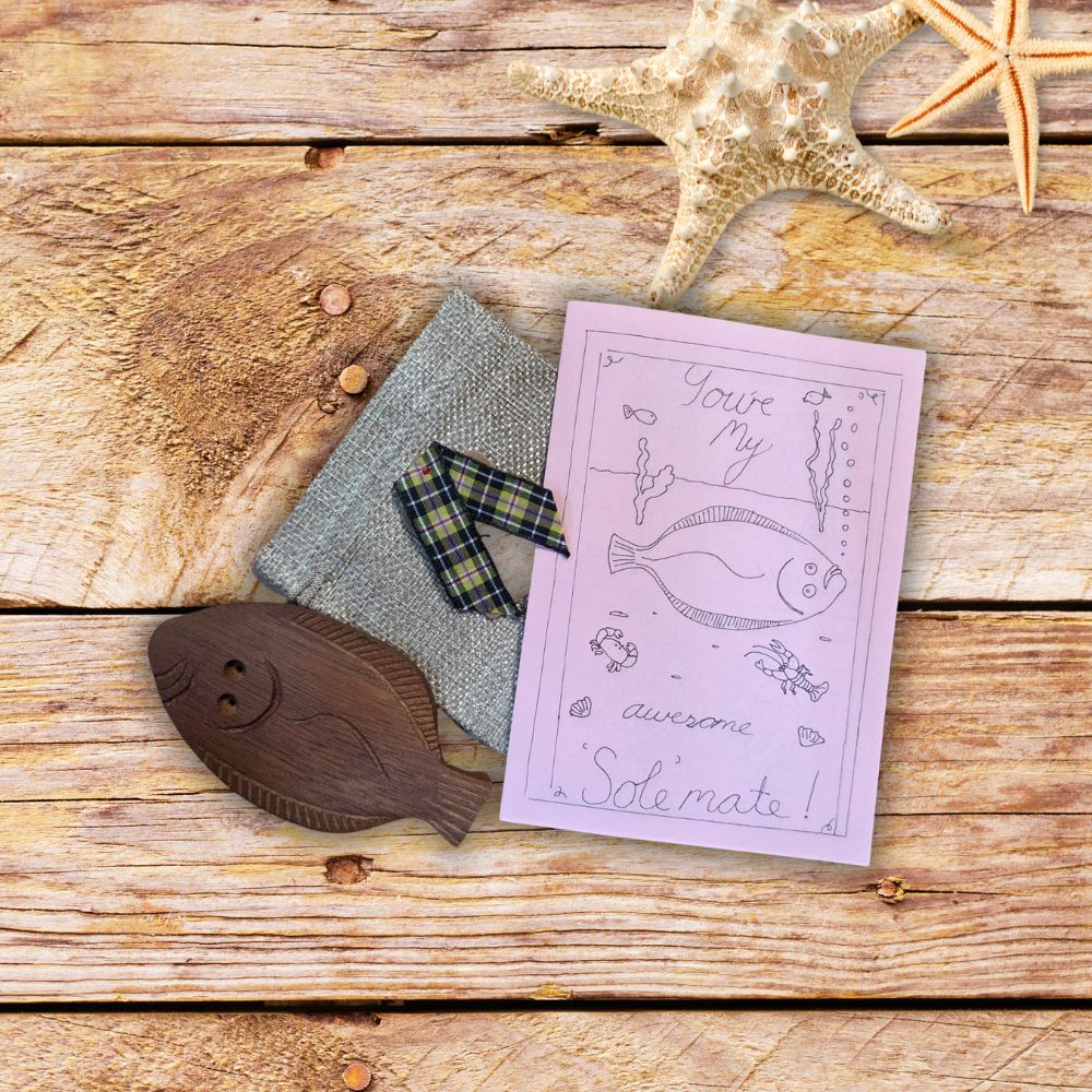 Falmouth 'Sole' Mate | Humorous Valentine's Gift For Him or Her