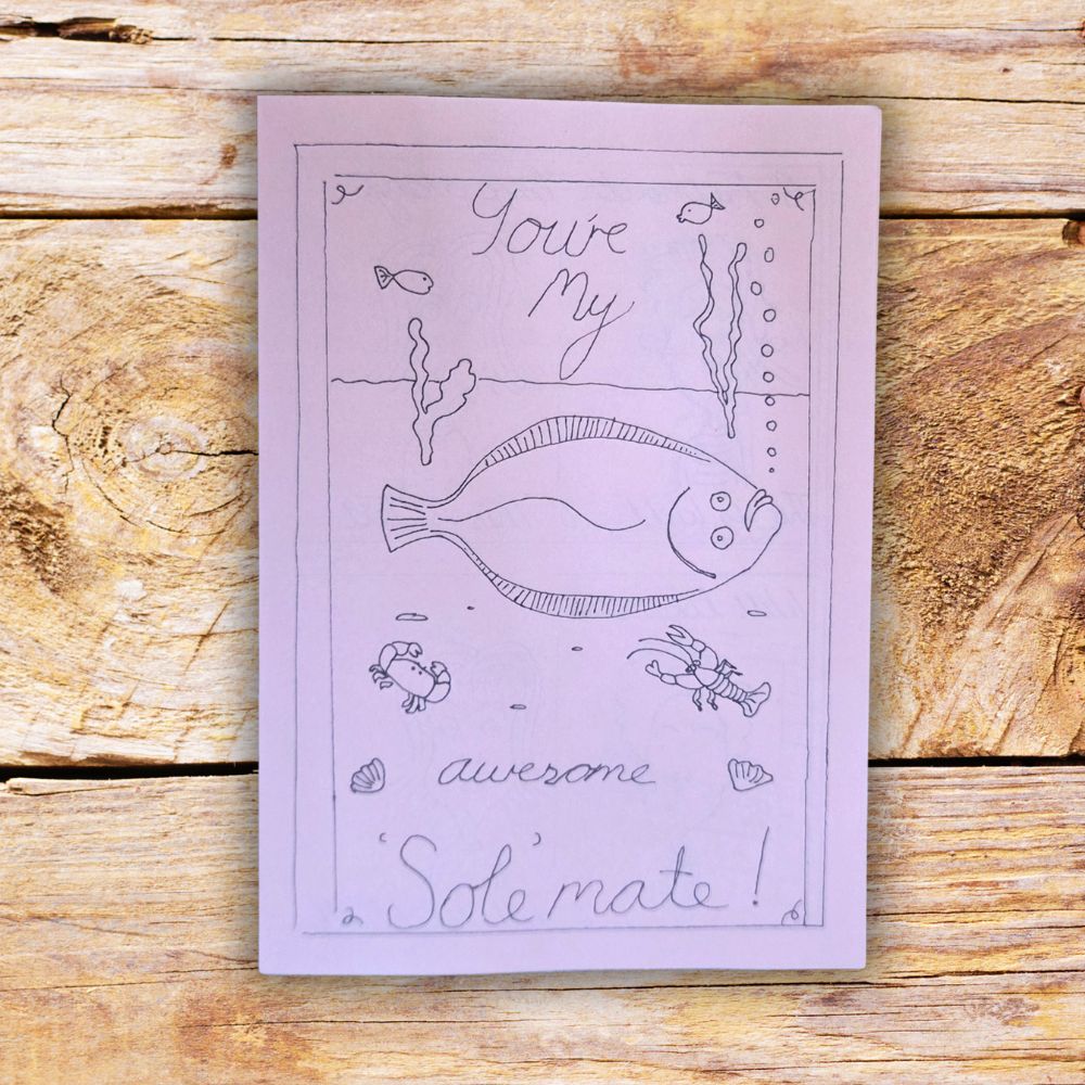 Falmouth 'Sole' Mate | Humorous Valentine's Gift For Him or Her