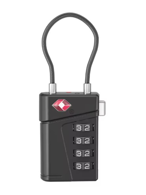 Cadenas 545 TSA 008 4 chiffres avec Alarme d'ouverture