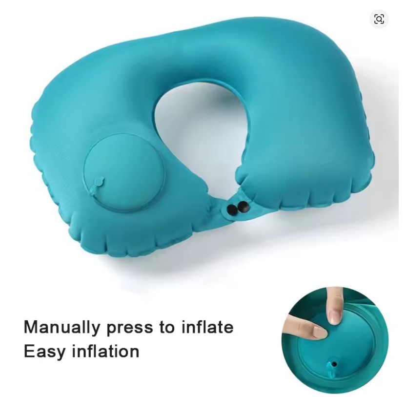 Oreiller de voyage gonflable